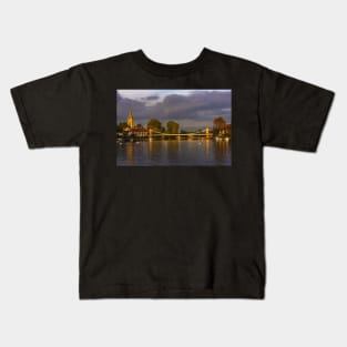 The River Thames At Marlow Kids T-Shirt